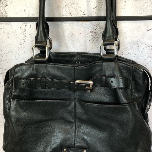 EUC. B. Makowsky. Leather handbag. - Picture 3 of 15